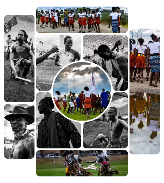 South Sudanese Wrestlers